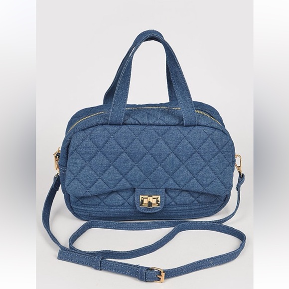 A Girl Thing Handbags - $18 start❤️NEW ARRIVAL Quilted denim bag